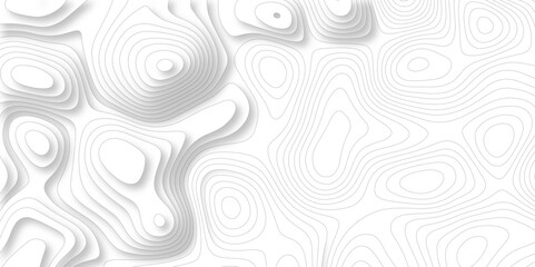 Wall Mural - abstract wavy topographic map. abstract wavy and curved lines background. abstract geometric topogra