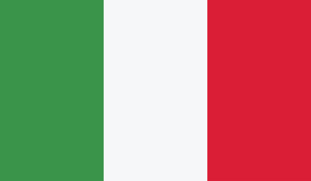 Illustration of the flag of Italy
