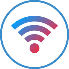 Sticker - Wifi Connection Icon Style