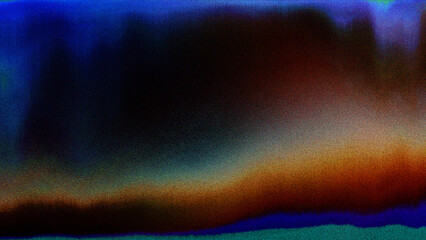 Wall Mural - glitch noise static television vfx. visual video effects stripes background, crt tv screen no signal