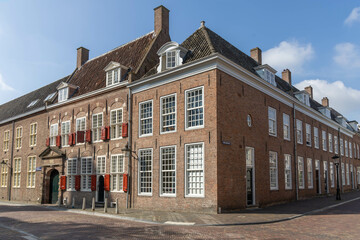 Restored buildings in Utrecht from the year 1600