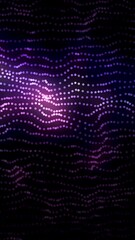 Wall Mural - animated abstract background. abstract dynamic with white dots rhombus on transparent background. mo