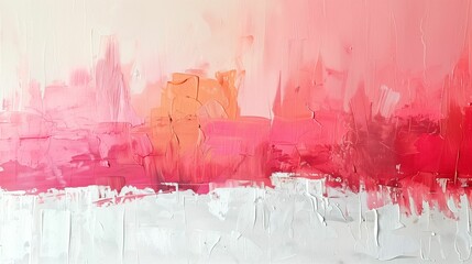 abstract pink beige background with natural paint texture	
