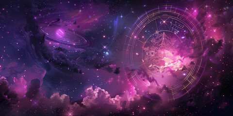 starry night sky zodiac astronomy astrology tarot psychic background