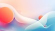 © Rantau - Soft gradient background with floating abstract shapes