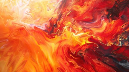 Wall Mural - Abstract flames background.. Generative AI