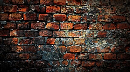 Wall Mural - Brick wall texture. Generative AI