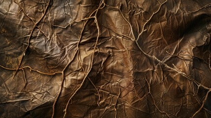Wall Mural - Leather texture.. Generative AI