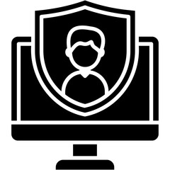 Wall Mural - User Authentication Icon