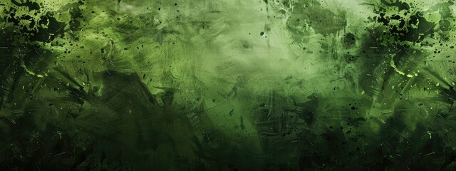 Wall Mural - abstract grunge green army background. background texture with dark green