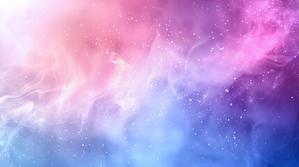 Wall Mural - abstract background of blue and pink smoke in the form of a cloud