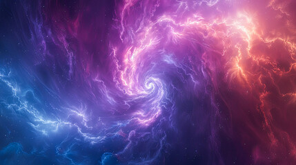 Wall Mural - 3d illustration of abstract fractal background for creative design looks like galaxies