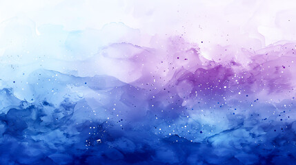 Wall Mural - abstract watercolor background. blue, pink, purple and white colors.