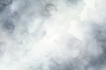 Wall Mural - Grey art background. Watercolor print. Generative AI