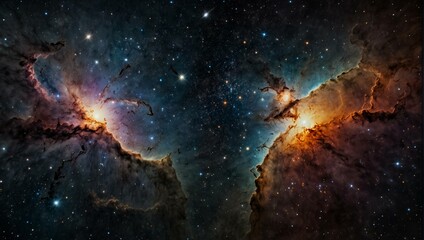 Wall Mural - space galaxy in space