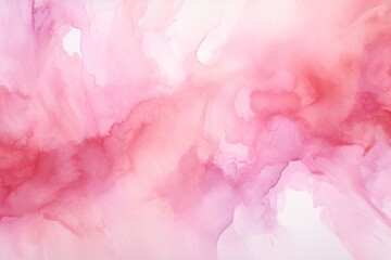 Wall Mural - Pink abstract watercolor background. Generative AI