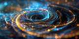 Fototapeta  - Cosmic Swirls: Mysteries of the Universe
