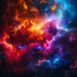 © Pixel - Exploring the Colorful Cosmos Delving into Space -Galaxies - Clouds and Nebulas