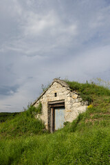 Poster - Wine cellar (Tufove pivnice), Velka Trna, Kosice country, Zemplin region, Slovakia