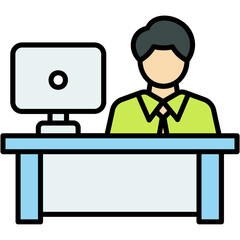 Sticker - Secretary Icon