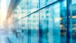 © Ajay - Abstract blurred background of modern glass office building. Shallow depth of field.