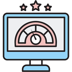 Sticker - Performance Review Icon