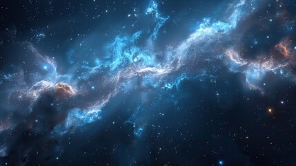 Wall Mural - deep space.llustration graphic