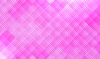 Wall Mural - Abstract pink square pixel mosaic creative background. Geometric background in square style with gradient, rhombus pattern. Modern background for web design, banner, cover, greeting card. Vector EPS10