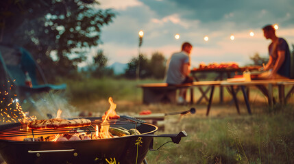 Wall Mural - Time for barbecue