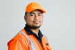 © PicturePerfect - Studio Photography portrait of a  man, approx 25 years old Polynesian worker in safety gear, at work