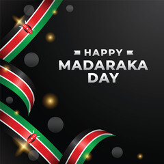 Sticker - Madaraka day design illustration collection
