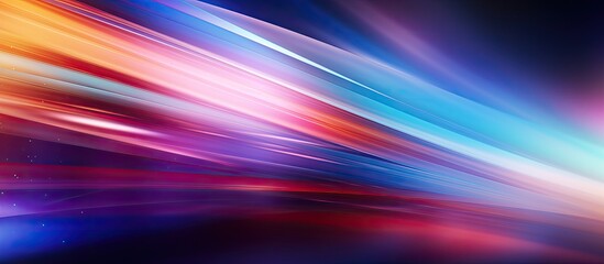 Aufkleber - A vibrant and blurry abstract background with vivid colors is perfect for web design or as a blurred wallpaper Copy space image