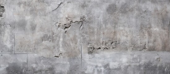 Wall Mural - Aged cement wall serving as a background with a textured surface for a copy space image