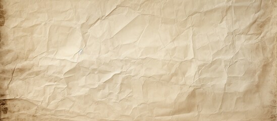 Poster - Crumpled dirty old paper background with copy space image