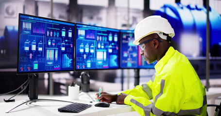 Engineer Operator Using Scada System