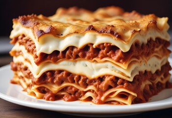 Poster - Delicious Italian lasagna