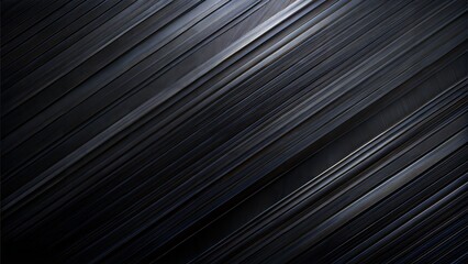 Wall Mural - abstract black texture soft lines tech diagonal background black dark sleek clean modern.