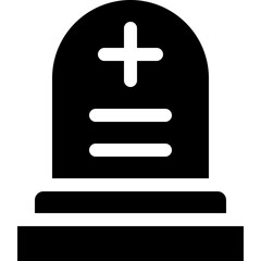 Sticker - tomb icon