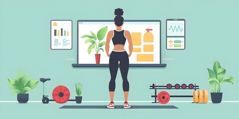 Fitness Program Inspired by Social Media Trends and Digital Analytics
