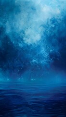 blue mist background