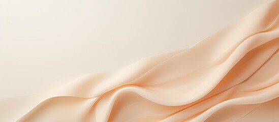 Poster - Copy space image with a neutral beige paper background