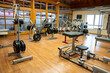 © aBSicht - Gym, studio equipment, sport, gym interior