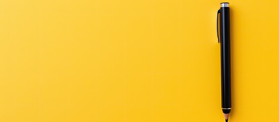 Aufkleber - A black pencil is used to write the phrase CONFLICT OF INTEREST on a yellow background creating a copy space image