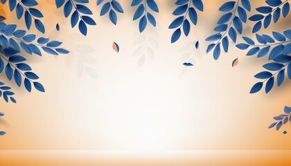 Wall Mural - A Touch of Sunshine: Leaves in Shadowplay