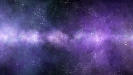 Wall Mural - fantasy universe with stars lines and nebula illustration background.