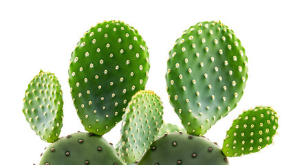 Wall Mural - Cactus plant isolation on white background