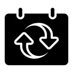 Poster - recurring schedule icon