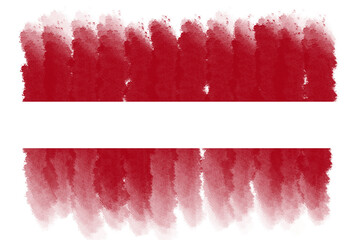 Wall Mural - national flag of austria design template