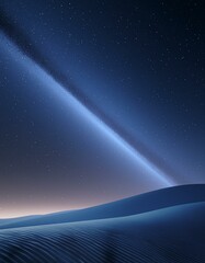 Wall Mural - Image of the Milky Way as seen from Earth, with a dense band of stars and cosmic dust stretching diagonally across the sky