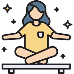 Sticker - Relaxation Icon